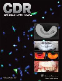 Columbia Dental Review cover 2012-2013